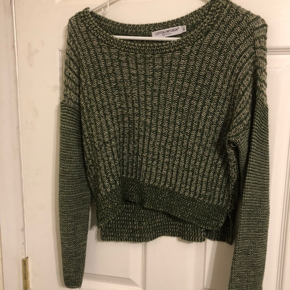 American Apparel crop top sweater